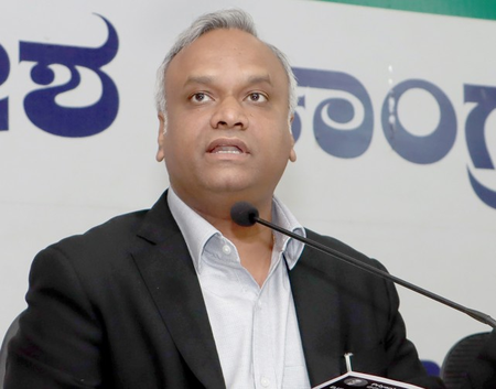 राहुल गांधी के पास वोट चोरी के पर्याप्त सबूत मंत्री प्रियांक खड़गे