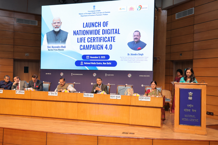 डीएलसी कैंपेन 4.0 के पहले चार दिनों में 55 लाख से अधिक डिजिटल लाइफ सर्टिफिकेट हुए जेनरेट