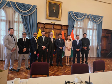 MoS Margherita holds talks with Ecuadorian Ministers to boost bilateral cooperation MoS Margherita holds talks with Ecuadorian Ministers to boost bilateral cooperation