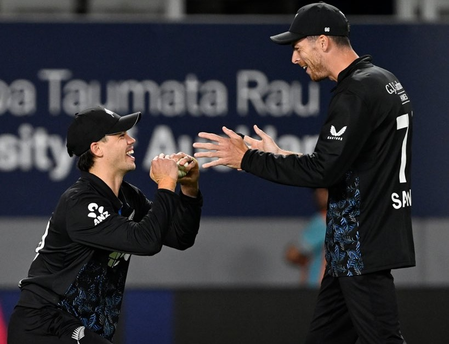 दूसरे टी20 मैच में न्यूजीलैंड की रोमांचक जीत, सीरीज में बराबरी दूसरे टी20 मैच में न्यूजीलैंड की रोमांचक जीत, सीरीज में बराबरी