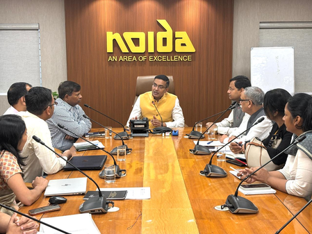 नोएडा अथॉरिटी और गौतम बुद्ध विश्वविद्यालय मिलकर बनाएंगे दो अत्याधुनिक ‘सेंटर ऑफ एक्सीलेंस’ नोएडा अथॉरिटी और गौतम बुद्ध विश्वविद्यालय मिलकर बनाएंगे दो अत्याधुनिक ‘सेंटर ऑफ एक्सीलेंस’