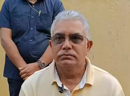 तृणमूल कांग्रेस पश्चिम बंगाल में कर रही हिंसा की राजनीति दिलीप घोष