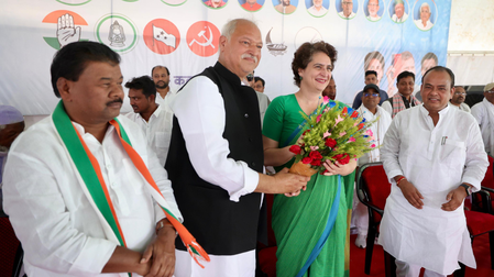 ‘ECI playing with Constitution and democracy’: Priyanka Gandhi in Bihar