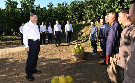 चीनी राष्ट्रपति शी चिनफिंग ने चीन के क्वांगतोंग प्रांत का दौरा किया चीनी राष्ट्रपति शी चिनफिंग ने चीन के क्वांगतोंग प्रांत का दौरा किया