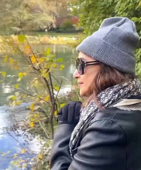 वादियों की खूबसूरती में खोईं माधुरी दीक्षित, बोलीं- बस एक पल