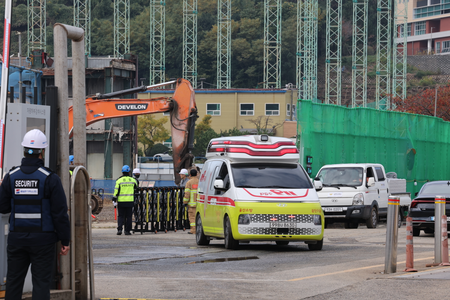 South Korea: Body of another worker recovered after deadly power plant tower collapse in Ulsan South Korea: Body of another worker recovered after deadly power plant tower collapse in Ulsan