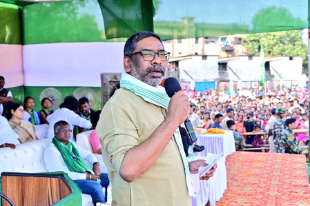 झारखंड घाटशिला सीट पर उपचुनाव के लिए प्रचार थमा, हेमंत और चंपई की प्रतिष्ठा दांव पर झारखंड घाटशिला सीट पर उपचुनाव के लिए प्रचार थमा, हेमंत और चंपई की प्रतिष्ठा दांव पर