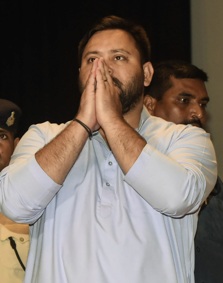 तेजस्वी यादव का जनता को संदेश, प्राण झोंककर अपना हर वचन, हर प्रण पूरा करूंगा