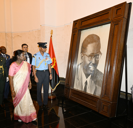 एंटोनियो नेटो ने अंगोला के स्वतंत्रता संग्राम में महत्वपूर्ण भूमिका निभाई  राष्ट्रपति मुर्मू