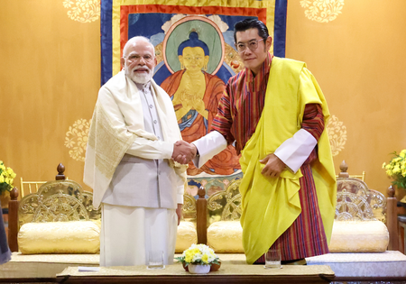 India proud to be key partner in Bhutan's development journey: PM Modi
