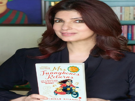 आ गया ट्विंकल खन्ना की बुक मिसेज फनीबोन्स का सीक्वल, शेयर कर दिखाई झलक