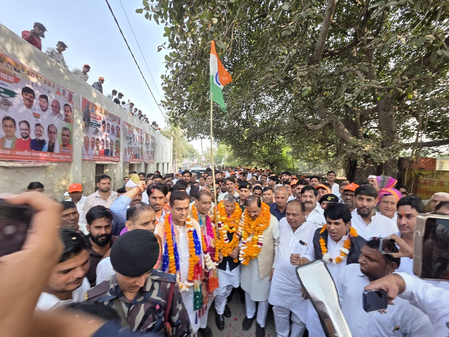 ग्रेटर नोएडा दादरी में सरदार पटेल की 150वीं जयंती पर यूनिटी मार्च का आयोजन