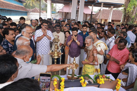 Shooting begins for Dileep’s new film D 152 Shooting begins for Dileep’s new film D 152