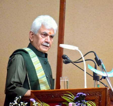 जम्मू-कश्मीर ने नई नियति, नई पहचान और नए सपने गढ़े हैं एलजी मनोज सिन्हा