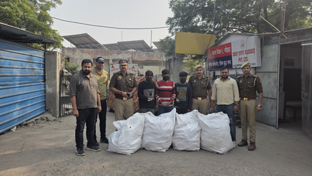 फ्लिपकार्ट के ट्रक से माल चोरी करने वाले गैंग का पर्दाफाश, तीन आरोपी गिरफ्तार