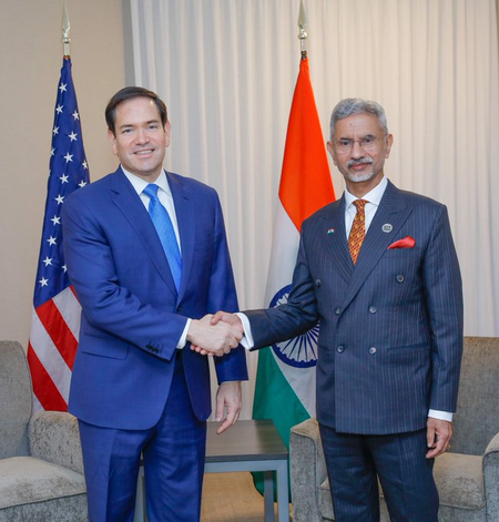 EAM Jaishankar holds talks with US Secretary of State Rubio in Canada EAM Jaishankar holds talks with US Secretary of State Rubio in Canada