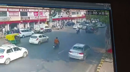 CCTV footage shows Umar driving car with explosives in Connaught Place before Red Fort blast