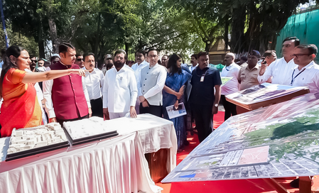 Maha CM lays foundation stone for development works for Nashik Kumbh Mela Maha CM lays foundation stone for development works for Nashik Kumbh Mela