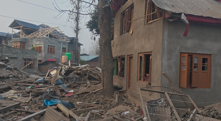 Delhi blast: Security forces demolish Umar's house in Kashmir