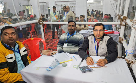 बिहार चुनाव एनडीए ने बढ़त बनाई, मोकामा से अनंत सिंह आगे, मंगल पांडेय पीछे बिहार चुनाव एनडीए ने बढ़त बनाई, मोकामा से अनंत सिंह आगे, मंगल पांडेय पीछे