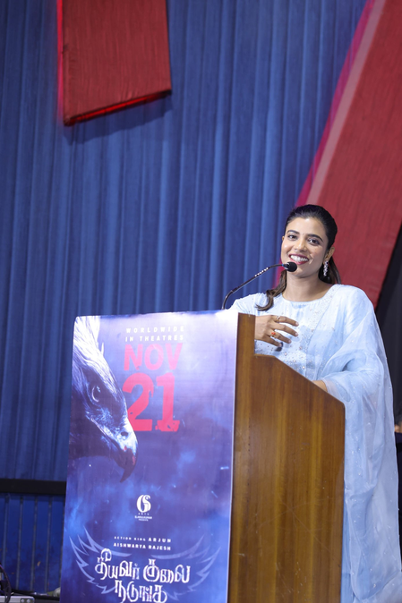 'Theeyavar Kulai Nadunga' is based on a real-life incident which left me shaken, says Aishwarya Rajesh 'Theeyavar Kulai Nadunga' is based on a real-life incident which left me shaken, says Aishwarya Rajesh