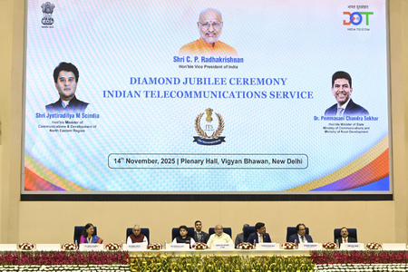 छह दशकों से आईटीएस भारत की कनेक्टिविटी को गढ़ने वाली एक शांत शक्ति रही सीपी राधाकृष्णन