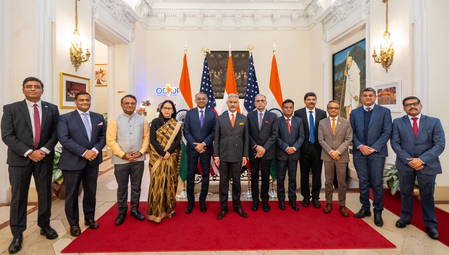 EAM Jaishankar meets Indian envoys in New York to review India-US ties EAM Jaishankar meets Indian envoys in New York to review India-US ties
