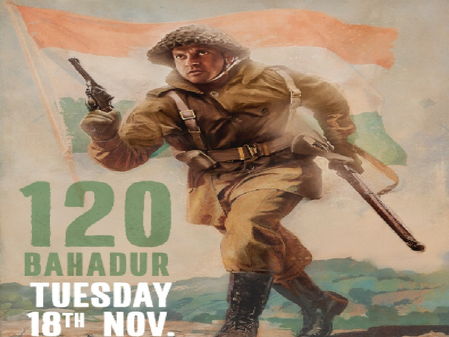 रिलीज से पहले ही देख पाएंगे फरहान अख्तर की फिल्म 120 बहादुर, एक्टर ने की स्पेशल अनाउंसमेंट रिलीज से पहले ही देख पाएंगे फरहान अख्तर की फिल्म 120 बहादुर, एक्टर ने की स्पेशल अनाउंसमेंट