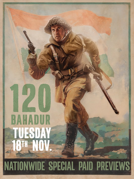 <div>Farhan Akhtar's ‘120 Bahadur’ to have special public preview to mark Battle of Rezang La's 63rd anniversary</div>