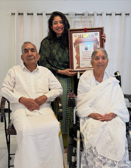 Thank you for this great honour, says Sai Pallavi after receiving Kalaimamani Award