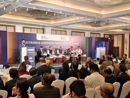 केंद्र ने इलेक्ट्रॉनिक्स कंपोनेट स्कीम के तहत 7,712 करोड़ रुपए की 17 परियोजनाओं के दूसरे चरण को दी मंजूरी केंद्र ने इलेक्ट्रॉनिक्स कंपोनेट स्कीम के तहत 7,712 करोड़ रुपए की 17 परियोजनाओं के दूसरे चरण को दी मंजूरी