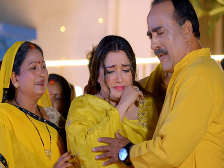 रिलीज हुआ आम्रपाली दुबे और निरहुआ का नया विवाह गीत बिटिया पराई होली, नहीं रुकेंगे आंसू रिलीज हुआ आम्रपाली दुबे और निरहुआ का नया विवाह गीत बिटिया पराई होली, नहीं रुकेंगे आंसू