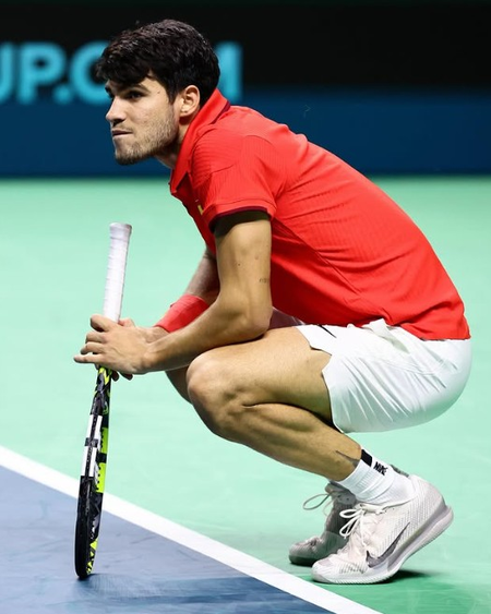 कार्लोस अल्काराज ने इंजरी की वजह से डेविस कप फाइनल से वापस लिया नाम