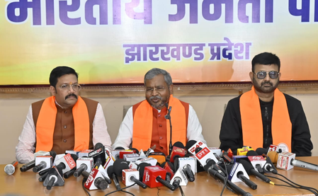 झारखंड के पूर्व डीजीपी अनुराग गुप्ता पर लगे गंभीर आरोपों की उच्चस्तरीय जांच हो  बाबूलाल मरांडी