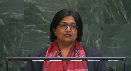 India ridicules mired UNSC reform as ‘theatre of the absurd’, calls for adoption of negotiating text India ridicules mired UNSC reform as ‘theatre of the absurd’, calls for adoption of negotiating text
