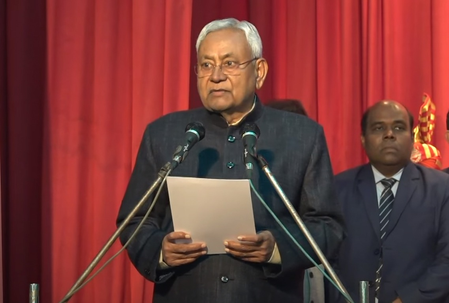 बिहार नीतीश कुमार चुने गए एनडीए विधायक दल के नेता, 20 नवंबर को लेंगे सीएम पद की शपथ