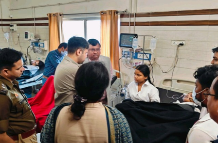 उत्तर प्रदेश हरदोई के स्कूल में गैस लीक से बिगड़ी 15 से अधिक बच्चों की तबीयत, अस्पताल में भर्ती