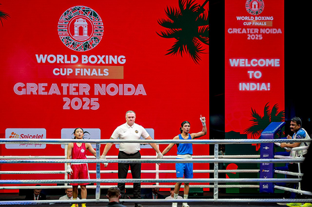 वर्ल्ड बॉक्सिंग कप फाइनल्स 2025  भारत ने नौ स्वर्ण पदक जीतकर इतिहास रचा, अंतिम दिन महिलाओं का शानदार प्रदर्शन