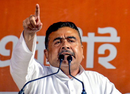 पश्चिम बंगाल  सुवेंदु अधिकारी ने सीईसी को लिखा पत्र, एसआईआर को न रोकने की अपील