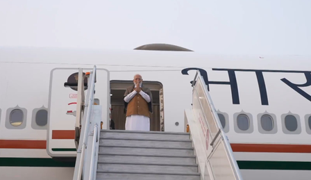 प्रधानमंत्री मोदी दक्षिण अफ्रीकी दौरे पर रवाना हुए, जी-20 लीडर्स समिट में लेंगे हिस्सा प्रधानमंत्री मोदी दक्षिण अफ्रीकी दौरे पर रवाना हुए, जी-20 लीडर्स समिट में लेंगे हिस्सा