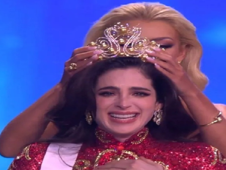 विवाद में रहने के बाद भी मैक्सिको की फातिमा बॉश बनी मिस यूनिवर्स 2025