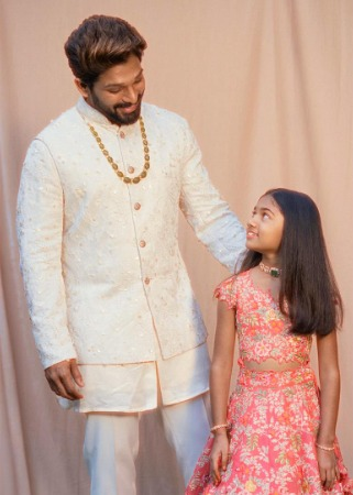 Allu Arjun pens heart melting note for ‘princess’ Arha on birthday