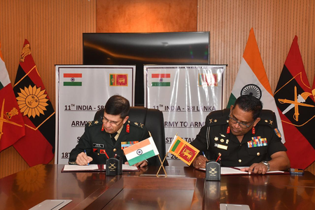 भारत व श्रीलंका के बीच सैन्य वार्ता, बॉर्डर डिफेंस पार्टनरशिप को मजबूती
