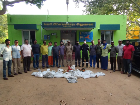 इंडियन कोस्ट गार्ड की बड़ी कामयाबी, करीब 2 करोड़ के सी कुकुम्बर जब्त