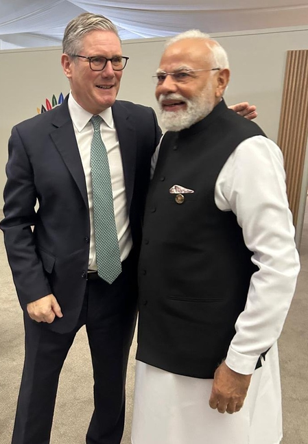 In meeting with Starmer, PM Modi reflects on 'new energy' in India–UK partnership In meeting with Starmer, PM Modi reflects on 'new energy' in India–UK partnership