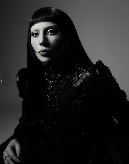 Lady Gaga changed hair colour back to black