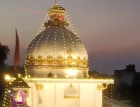 विवाह पंचमी को लेकर पुनौरा धाम के जानकी मंदिर की सजावट, सभी रस्मों को निभाने की पूरी तैयारी