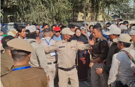 Manipur: Two cops, five injured as displaced people clash with security forces