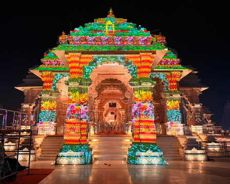 राम मंदिर का ध्वज त्याग और समर्पण का प्रतीक है चंपत राय