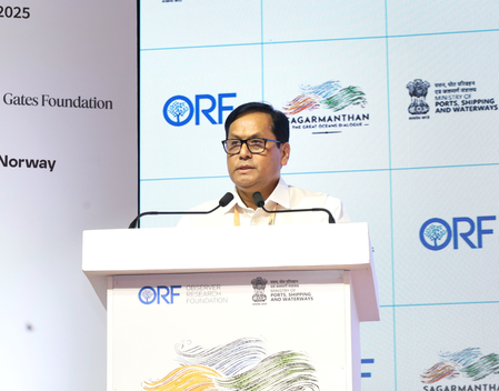 भारत दक्षिण कोरिया के साथ शिपबिल्डिंग और मैरीटाइम पार्टनरशिप को मजबूत करना चाहता है  सर्बानंद सोनोवाल